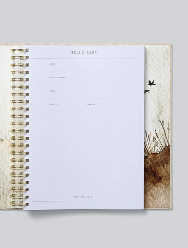 First Five Years Baby Journal